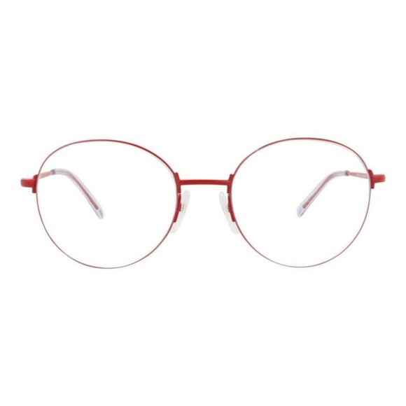 Balenciaga Unisex Round/Oval Red Red Transparent Fashion Designer Eyewear - Picture 1 of 4
